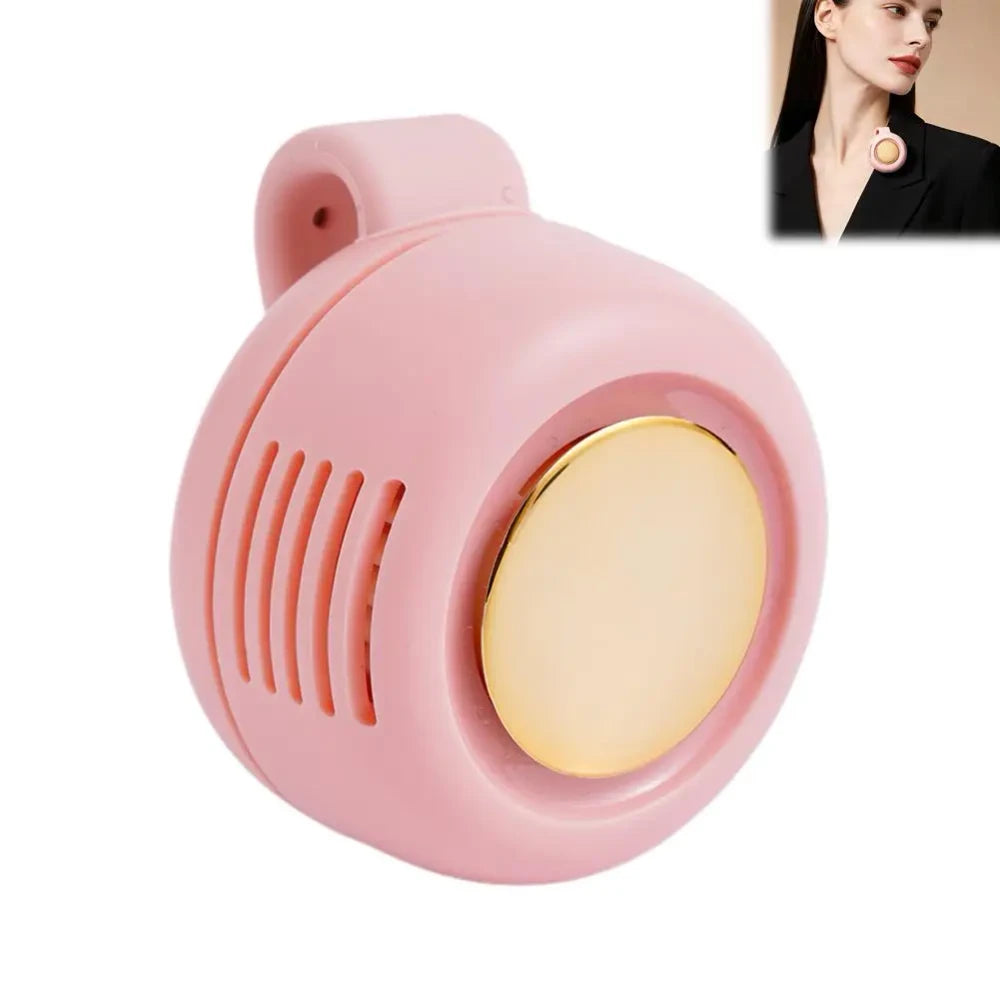 Portable Rechargeable Waist Fan With Clip