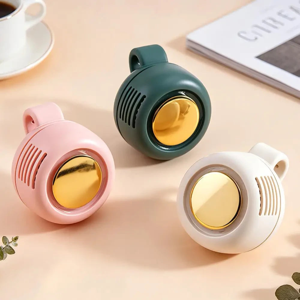Portable Rechargeable Waist Fan With Clip